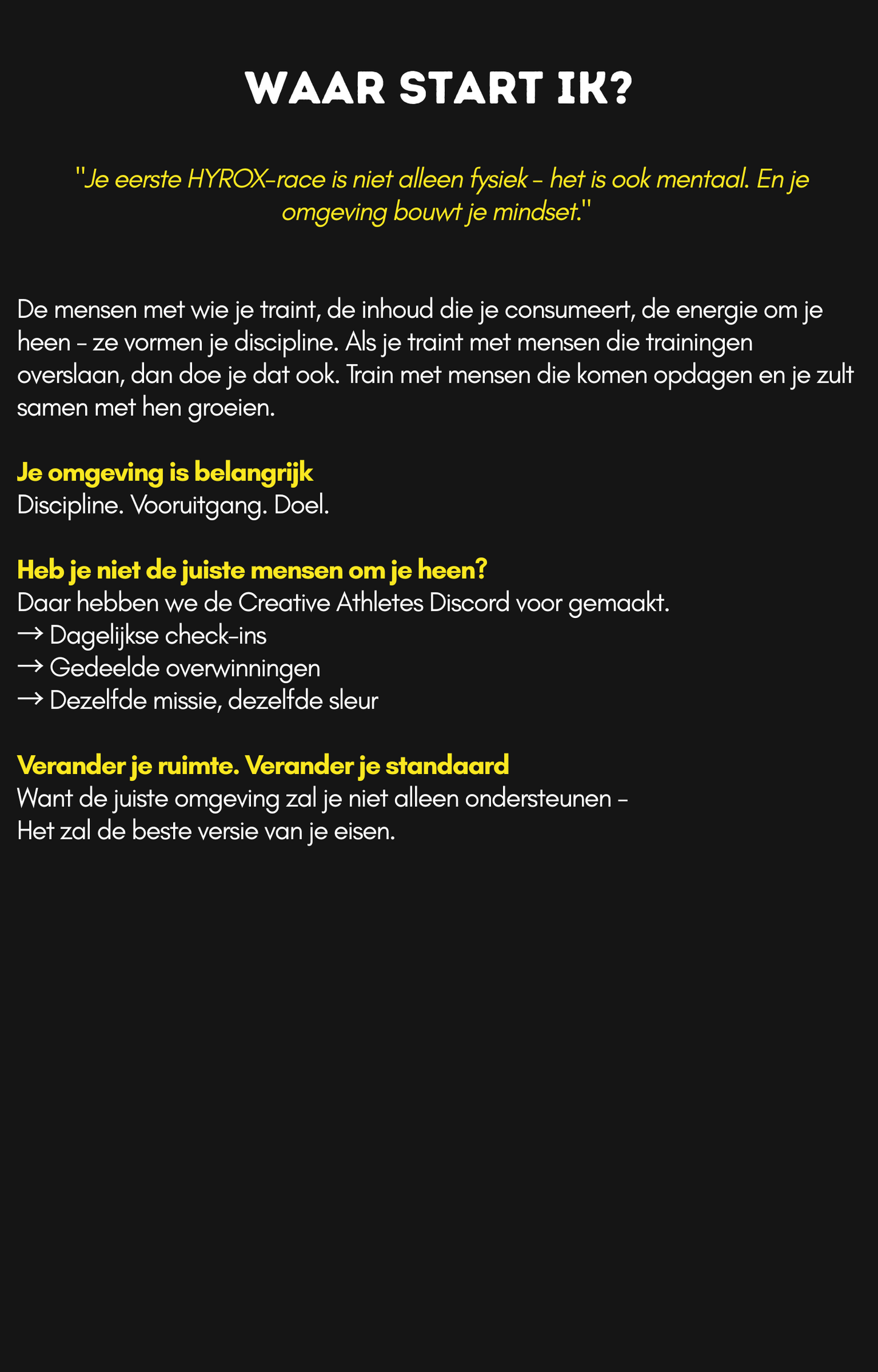 Wat is HYROX? De beste begeleiding voor Jouw HYROX workouts